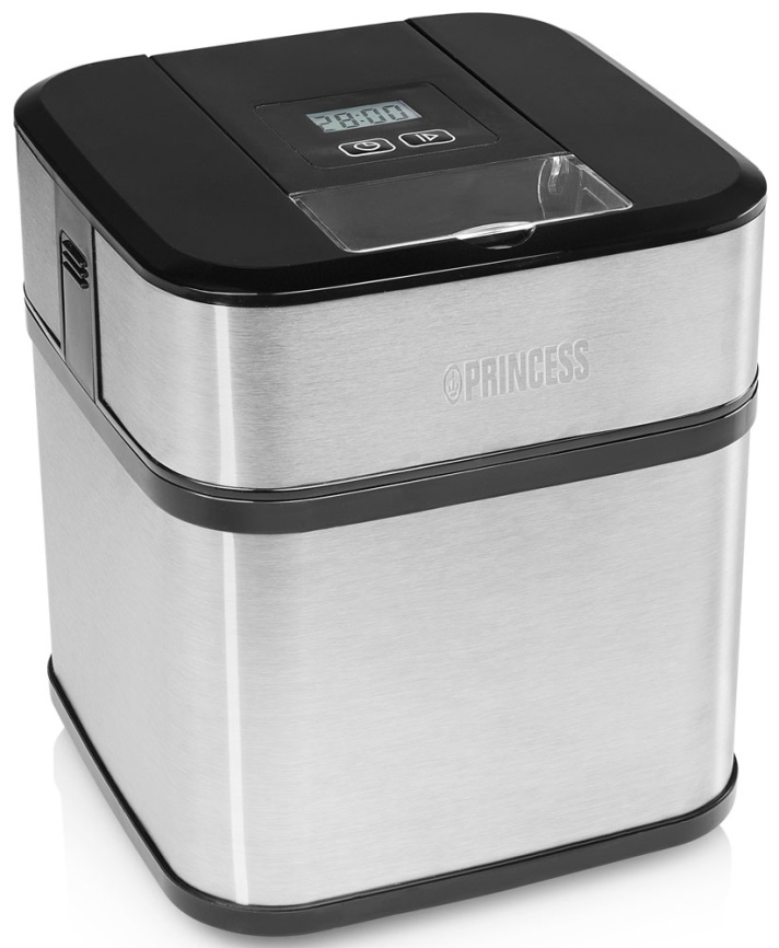 Мороженица Rommelsbacher IM 12, ЖК-дисплей, таймер, нержавеющая сталь фото 3