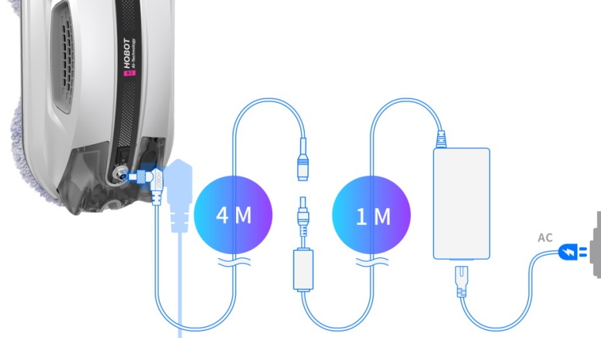 Робот-мойщик окон Hobot R3 Ultrasonic фото 12