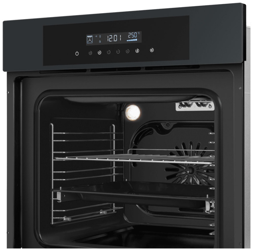 Электрический духовой шкаф Maunfeld AEOD6063G1 59 см, 60 л гриль конвекция, графит фото 5