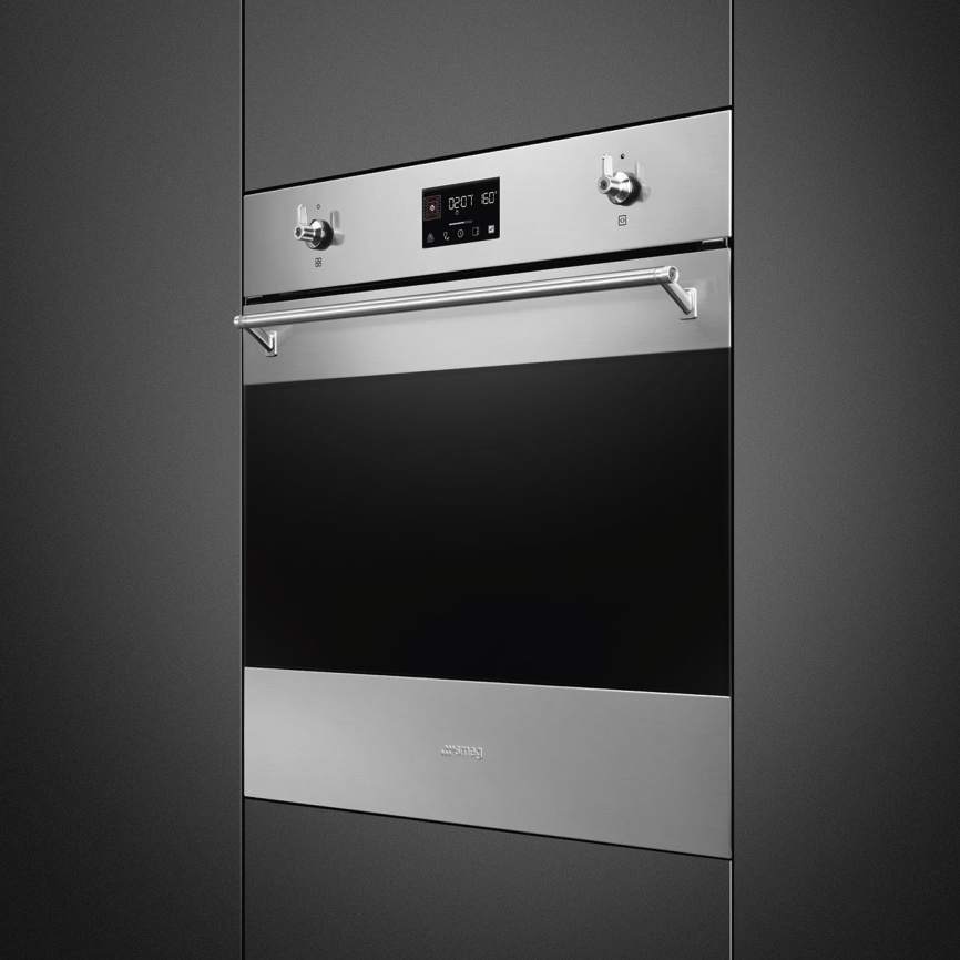 Встраиваемая электрическая духовка SMEG SMEG Classica SO6302TX фото 2