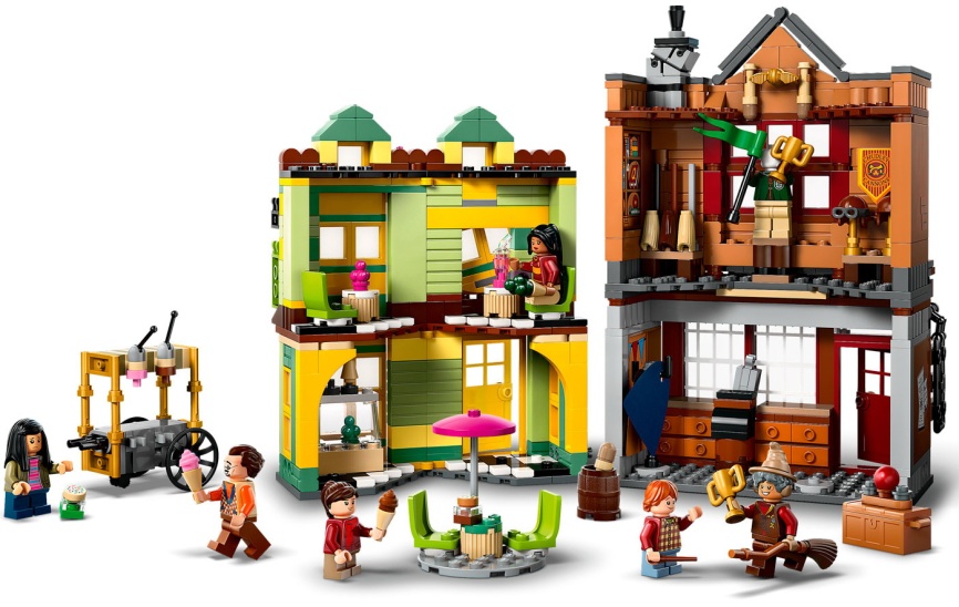 Конструктор Lego Harry Potter Магазин «Все для квиддича» и Кафе-мороженое 76452 фото 5