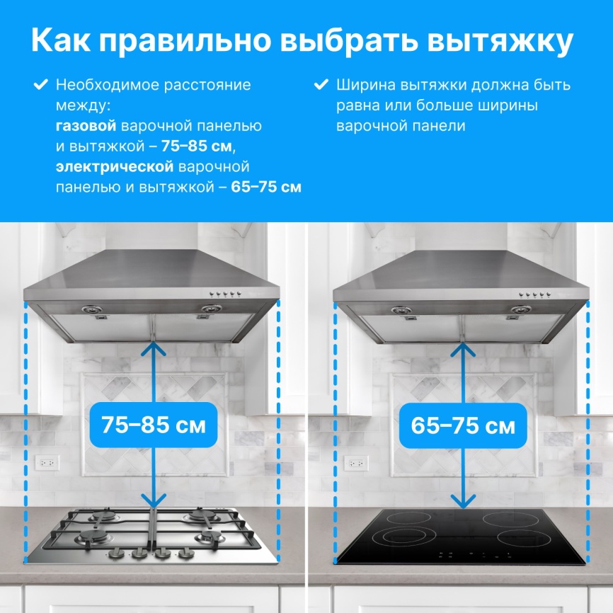 Вытяжка Elikor Cube 90П-1000-Э4Д черный фото 11