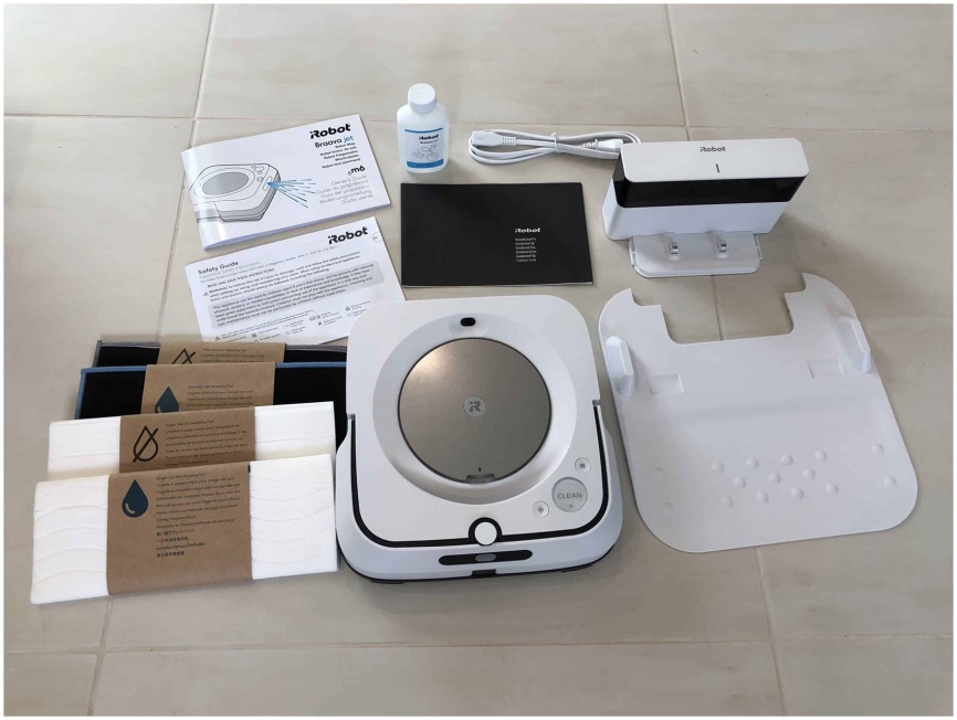 Робот-пылесос iRobot Braava Jet M6 для влажной уборки (белый) фото 4