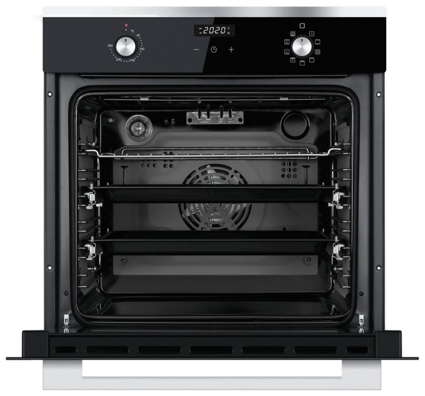 Электрический духовой шкаф Haier HOX-P09CGBX 59 см, 76 л, гриль и конвекция, черный фото 2