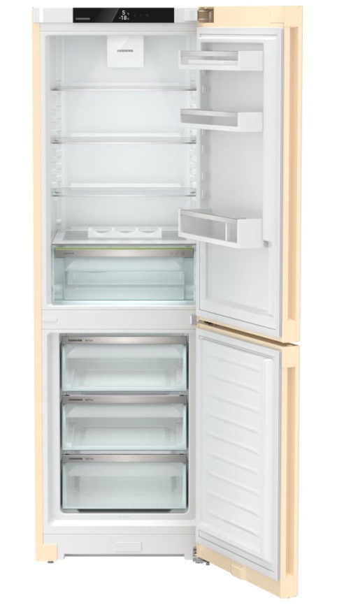 Двухкамерный холодильник Liebherr CNbed 5203-22 001 No frost, бежевый фото 2