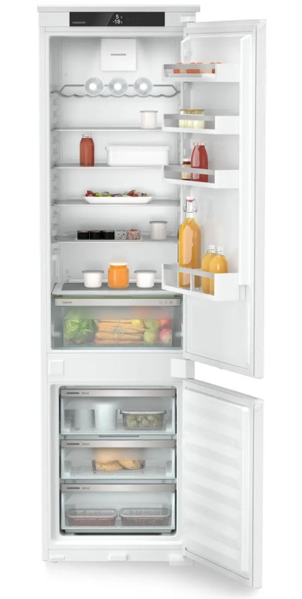 Встраиваемый двухкамерный холодильник Liebherr ICNSd 5603-20 001 XL No frost, белый фото 1