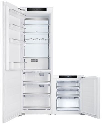 Встраиваемый холодильник Side-by-Side Zugel ZRISS343FNF (ZRI1750NF + ZFI710NF) No frost, белый фото 2