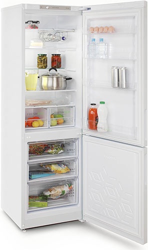 Двухкамерный холодильник Бирюса 6127, белый фото 5