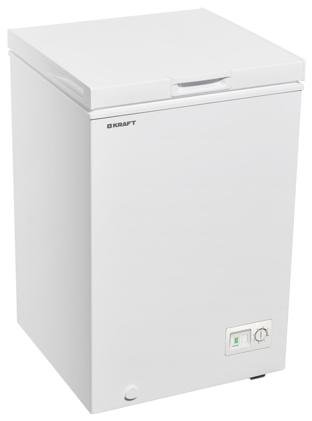 Морозильный ларь Kraft BD (W)-135QX A 135 л, белый фото 2