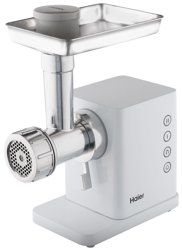 Мясорубка Haier Мясорубка Haier HG-700 сенсорное управление, 1900 Вт, DC мотор, белый фото 1