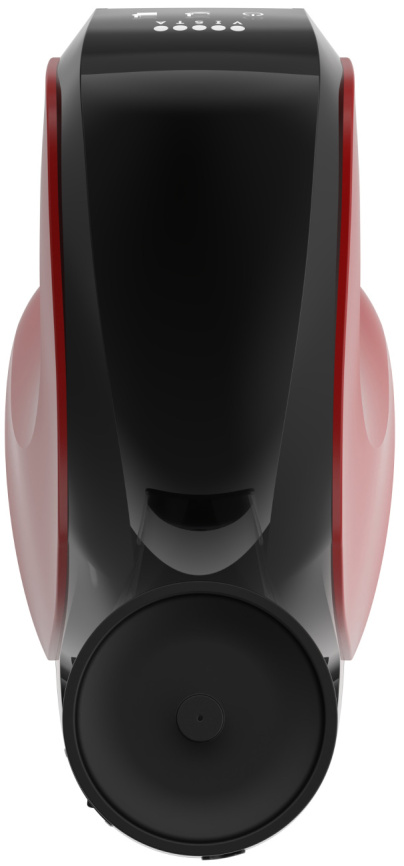 Кофемашина капсульного типа Vista Teano DNS400 (Dolce Gusto, сенсорная), красная фото 3
