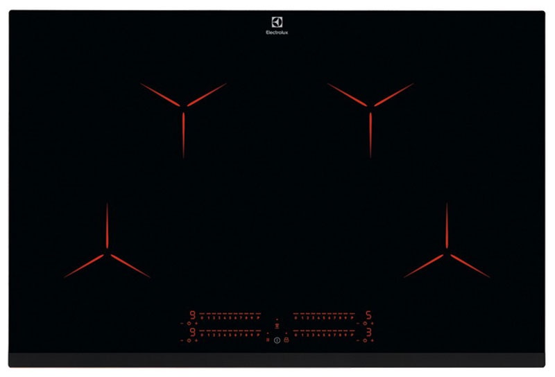 Электрическая варочная панель Electrolux EIP8146 78 см, 4 конфорки стеклокерамика, черный фото 1