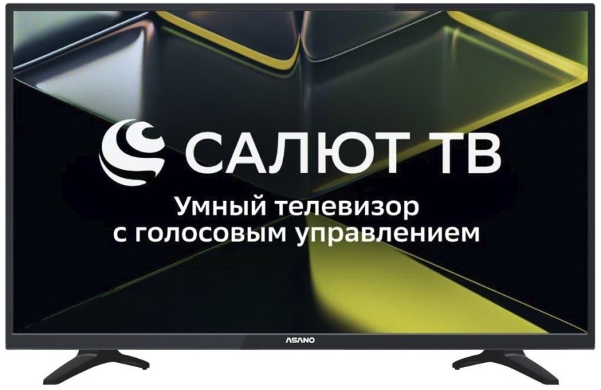 Телевизор Asano 32LH5010T, 32 дюйма, HD, смарт ТВ, Салют ТВ, черный фото 1
