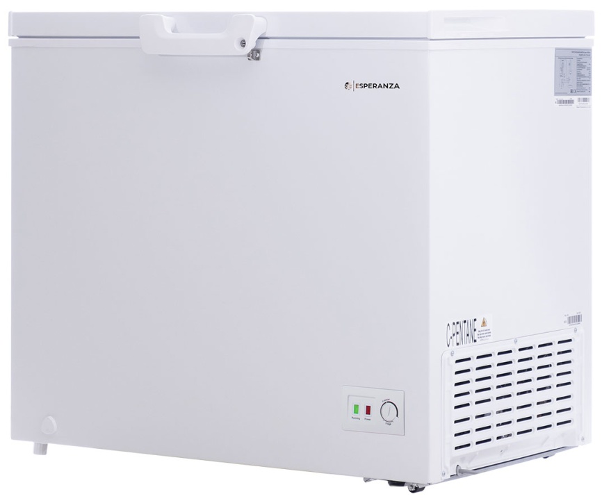 Морозильный ларь Esperanza Elite CFH280 FLW A 280 л, белый фото 2