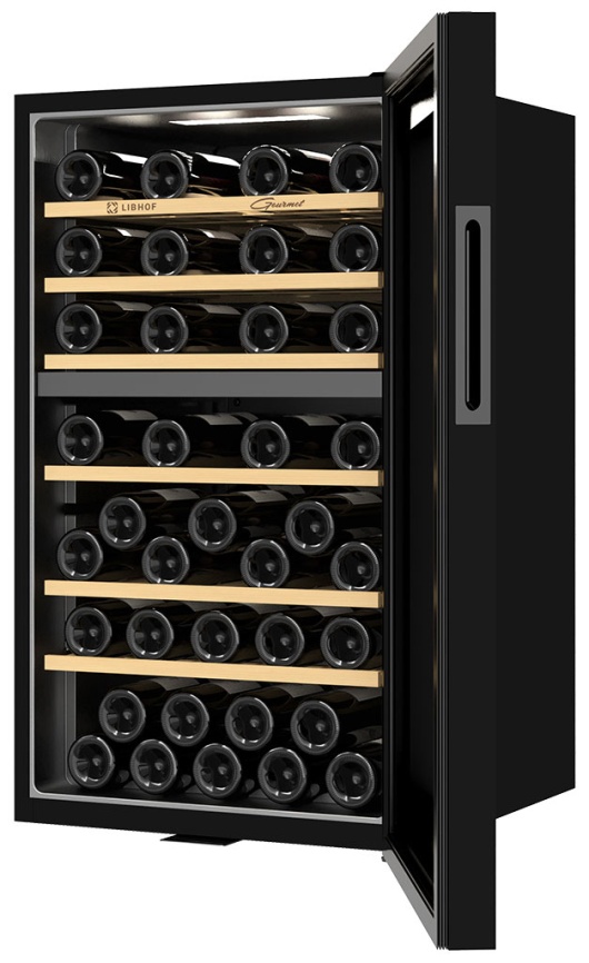 Винный шкаф Libhof GMD-54 black фото 5