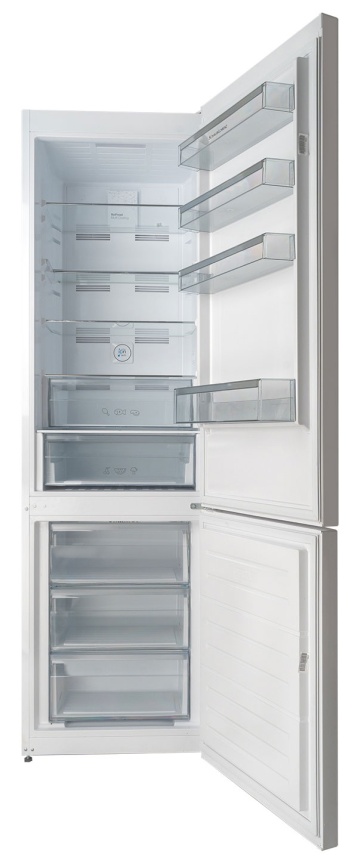 Двухкамерный холодильник Schaub Lorenz SLUS 379 W4E No frost, белый фото 2