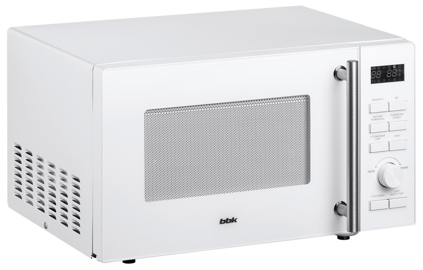 Микроволновая печь - СВЧ BBK 23MWS-951T/W, белый фото 6