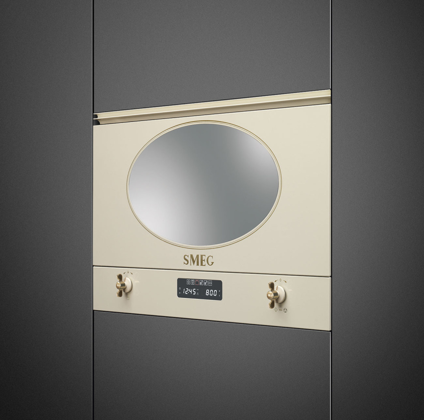 Встраиваемая микроволновая печь SMEG SMEG MP822PO Coloniale фото 3