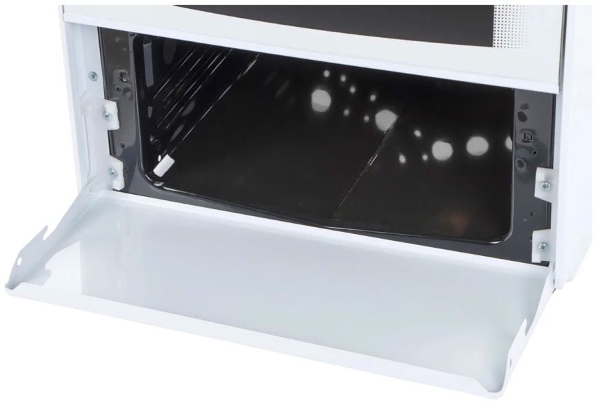 Газовая плита Flama RG 24019 W 50 см, 50 л, 4 конфорки, белый фото 3