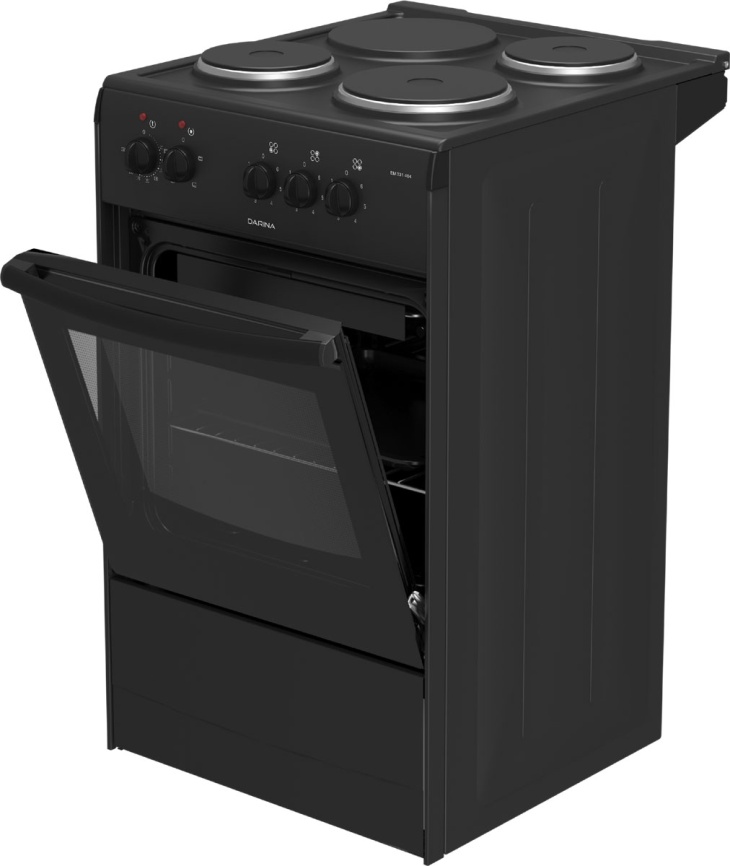 Электроплита Darina S ЕM 331 404 At 50 см, 3 конфорки, антрацит фото 3