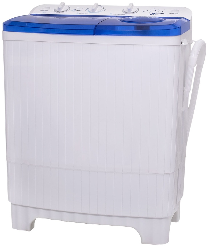 Активаторная стиральная машина Мечта WMS T613UPTA01 6 кг, белый, синий фото 7