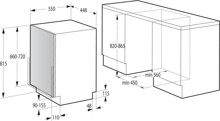Посудомоечная машина GORENJE GV520D17S фото 2