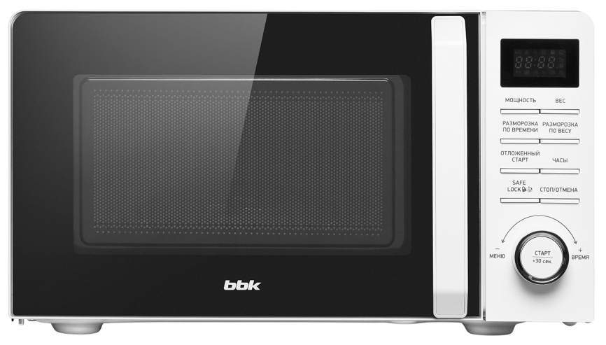 Микроволновая печь - СВЧ BBK 20MWS-720T/W, белый фото 3