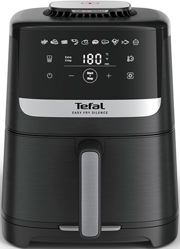 Аэрогриль Tefal Easy Fry Silence (EY5528E0) черный фото 1