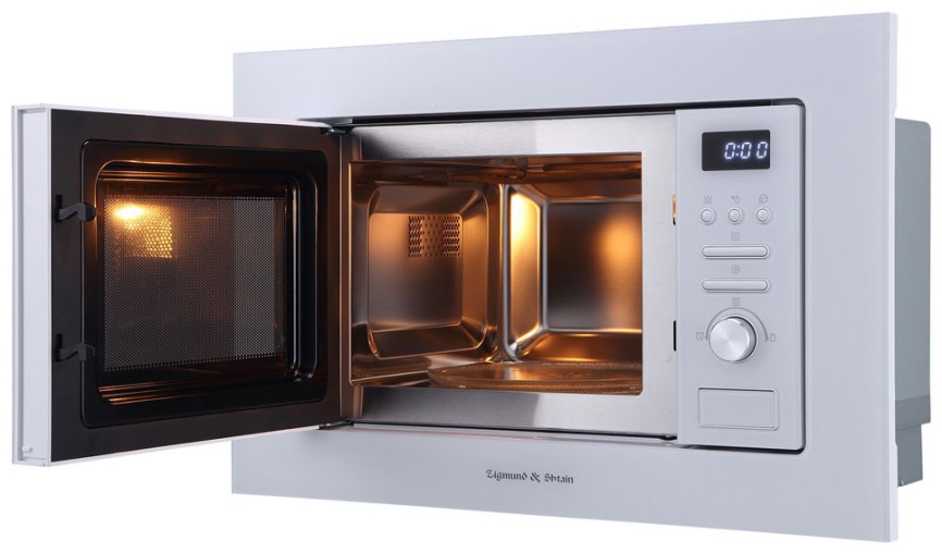 Встраиваемая микроволновая печь СВЧ Zigmund & Shtain BMO 16.202 W фото 3