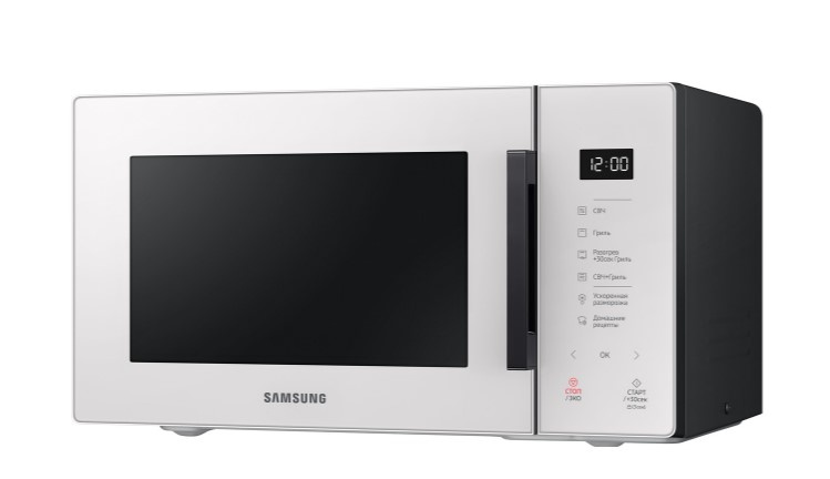 Микроволновая печь 23L GRILL MG23T5018AE/BW молочный SAMSUNG фото 2
