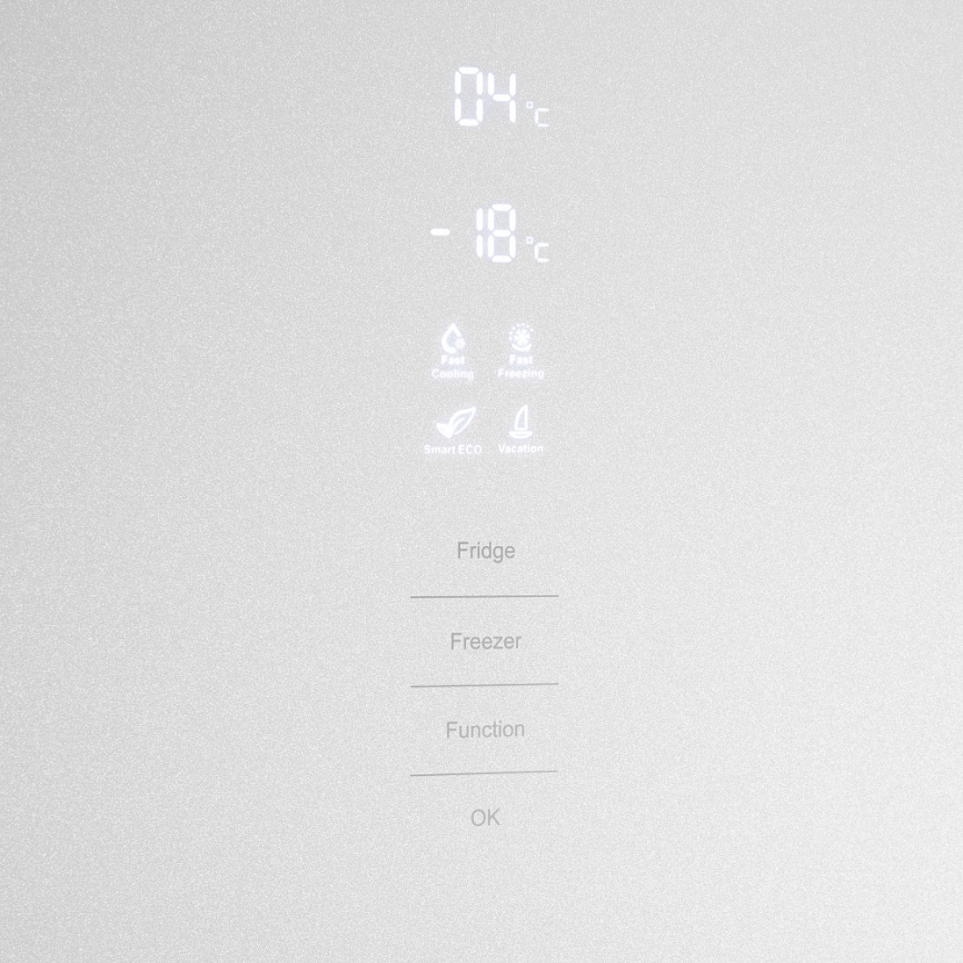 Двухкамерный холодильник Maunfeld MFF1857NFW No frost, белый фото 4