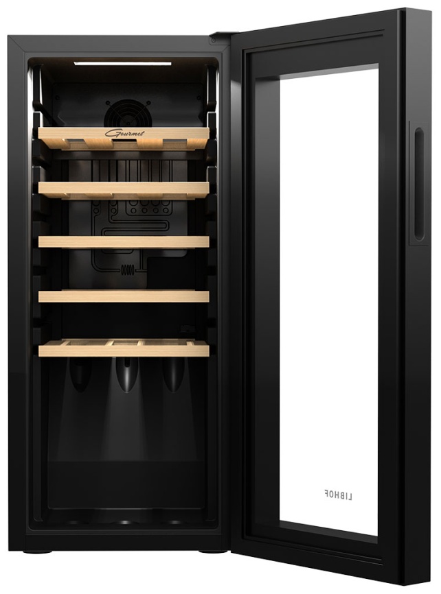 Винный шкаф Libhof GM-18 black фото 6