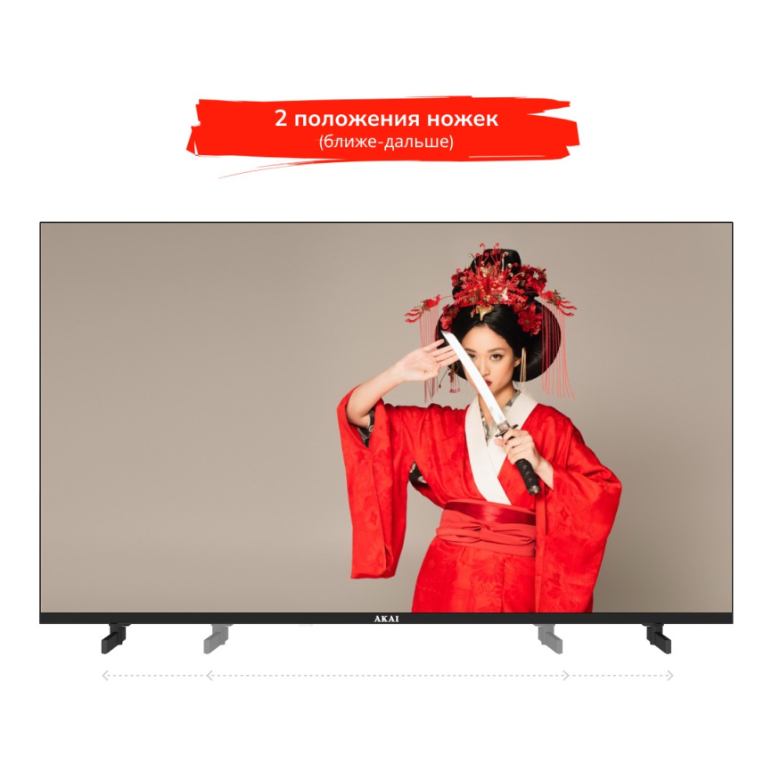 Телевизор Akai UHD Смарт 43 (TA43BU500) фото 7