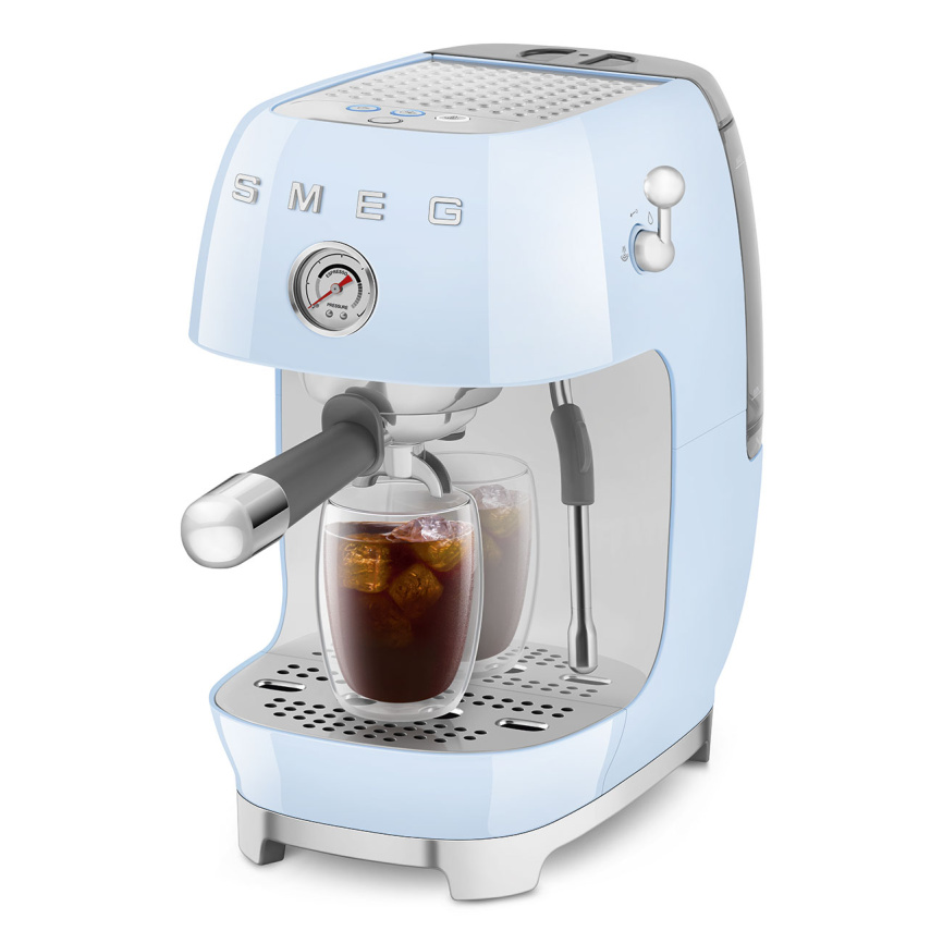 Рожковая эспрессо кофемашина SMEG ECF03PBEU фото 7