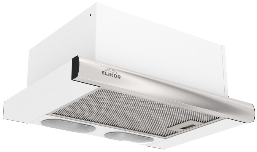 Вытяжка Elikor Интегра 45П-400-В2Л КВ II М-400-45-280 белый/нерж. фото 1