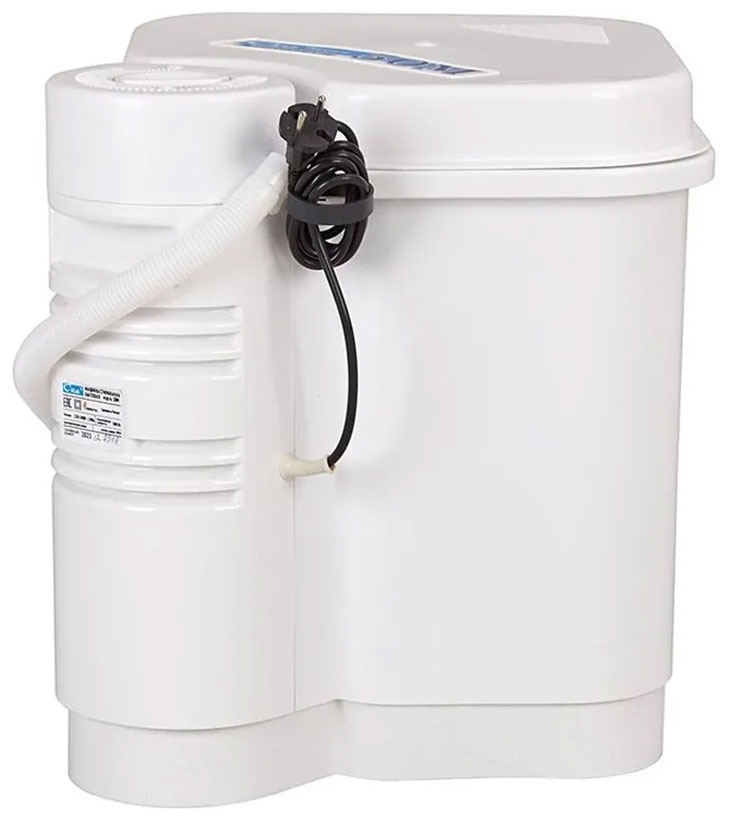 Активаторная стиральная машина Ока 50М 2 кг, белый фото 3