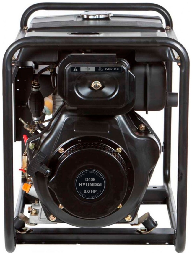 Генератор дизельный Hyundai DHY 5000L фото 4