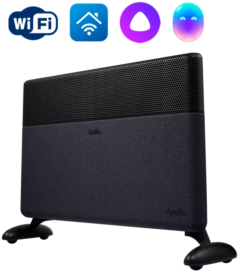 Конвектор Ballu Apollo digital INVERTER Space Black (BEC/ATI-1502) фото 1