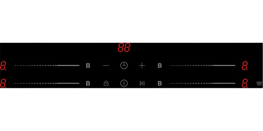 Электрическая варочная панель Haier HHX-Y64SVVB 59 см, 4 конфорки стеклокерамика, черный фото 6