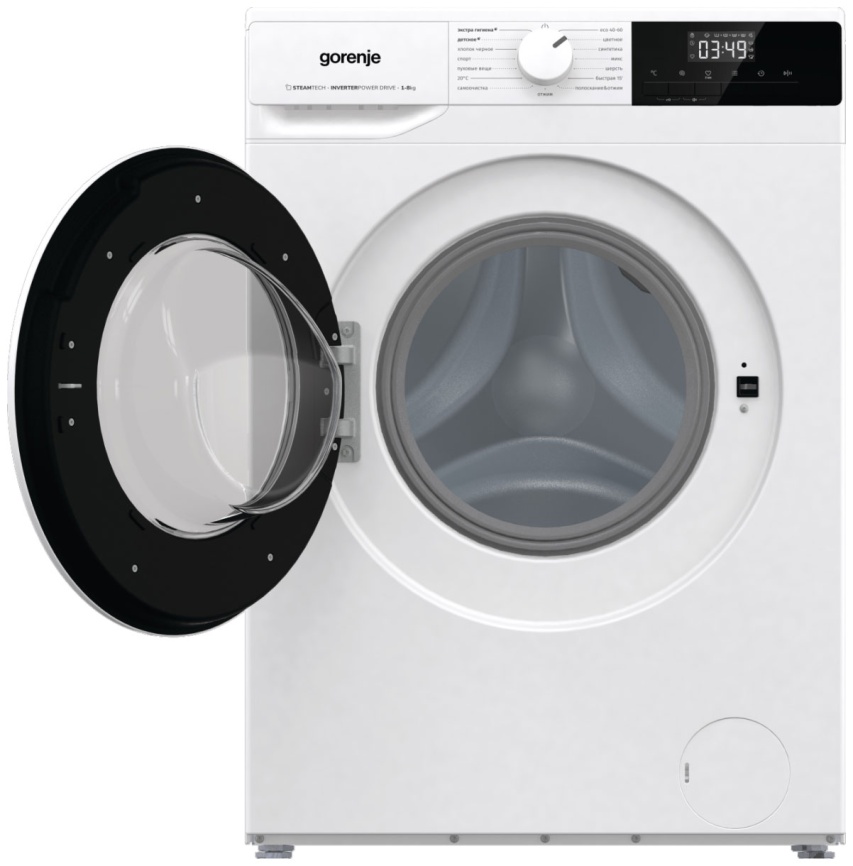 Стиральная машина Gorenje WNHPI84AS/R 8 кг, белый фото 2