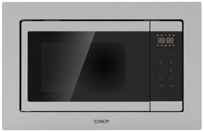 Встраиваемая микроволновая печь СВЧ Candy Встраиваемая микроволновая печь СВЧ Candy CMXBTG218X 25л, серебристый фото 1