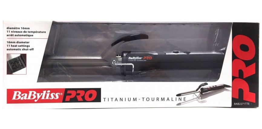 Щипцы для укладки волос Babyliss PRO Titanium Tourmalinel 19 мм (BAB2272TTE) фото 5