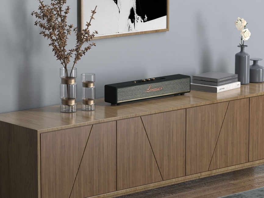 Портативная колонка Lonzuer Beyond, зеленый фото 7