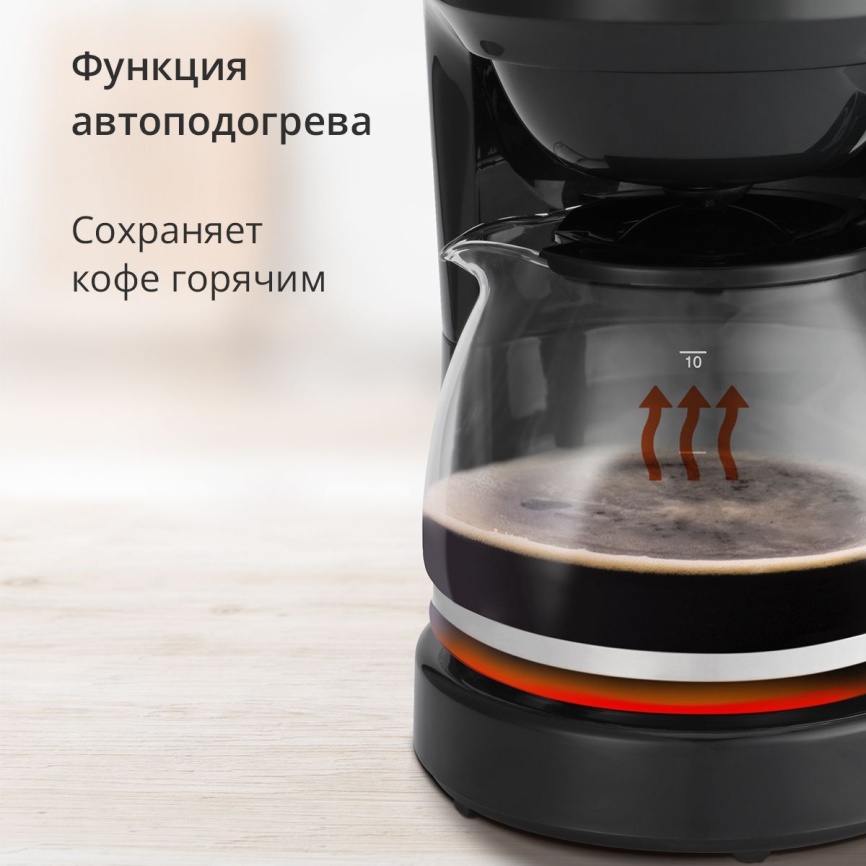 Кофеварка Blackton Bt CM1117 Черный фото 9