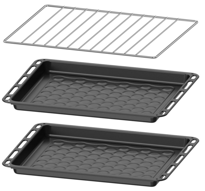 Электрический духовой шкаф Darina 1V5 BDE 112 707 B 59 см, 65 л, гриль и конвекция, черный фото 10