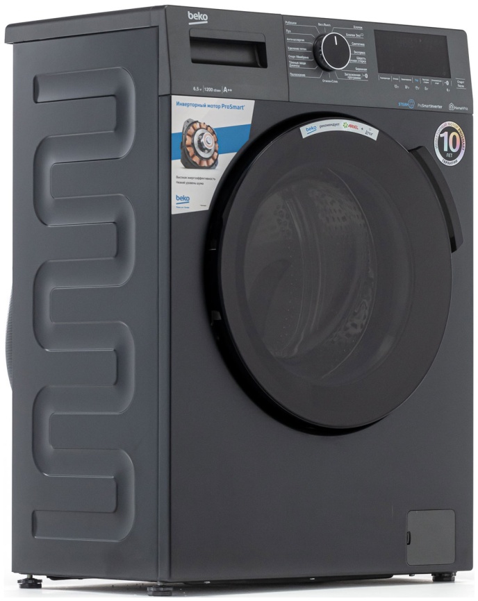 Стиральная машина Beko WSPE6H616A 6,5 кг, черный фото 9