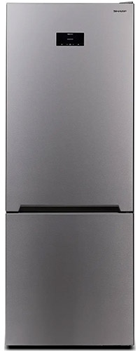 Двухкамерный холодильник Sharp SJ-492IHXI42R No frost, серебристый фото 1