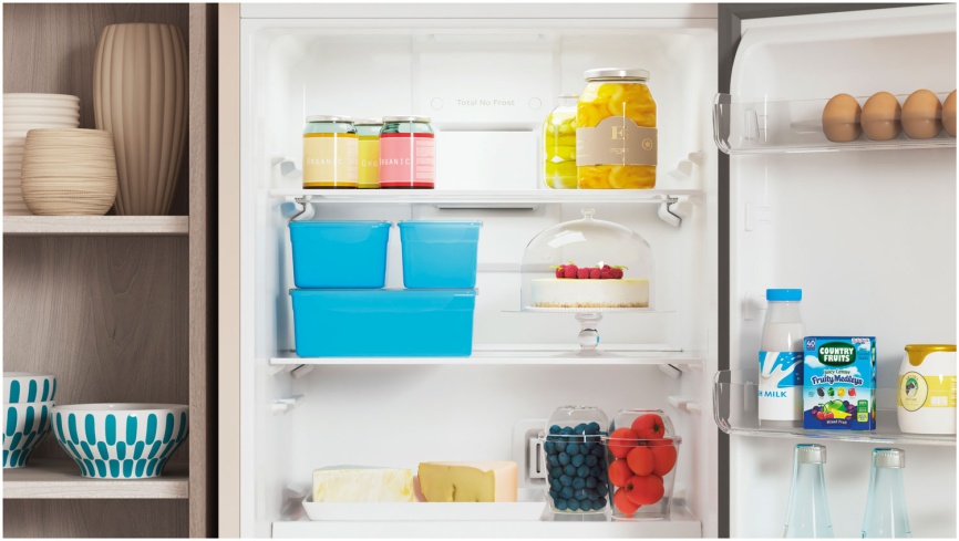 Двухкамерный холодильник Indesit ITR 4160 E No frost, бежевый фото 6