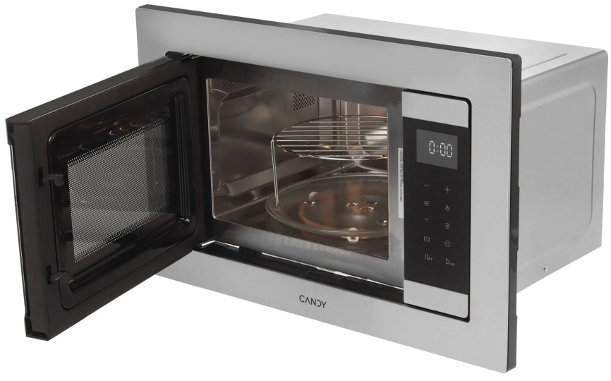 Встраиваемая микроволновая печь СВЧ Candy Встраиваемая микроволновая печь СВЧ Candy CMXBTG218X 25л, серебристый фото 7