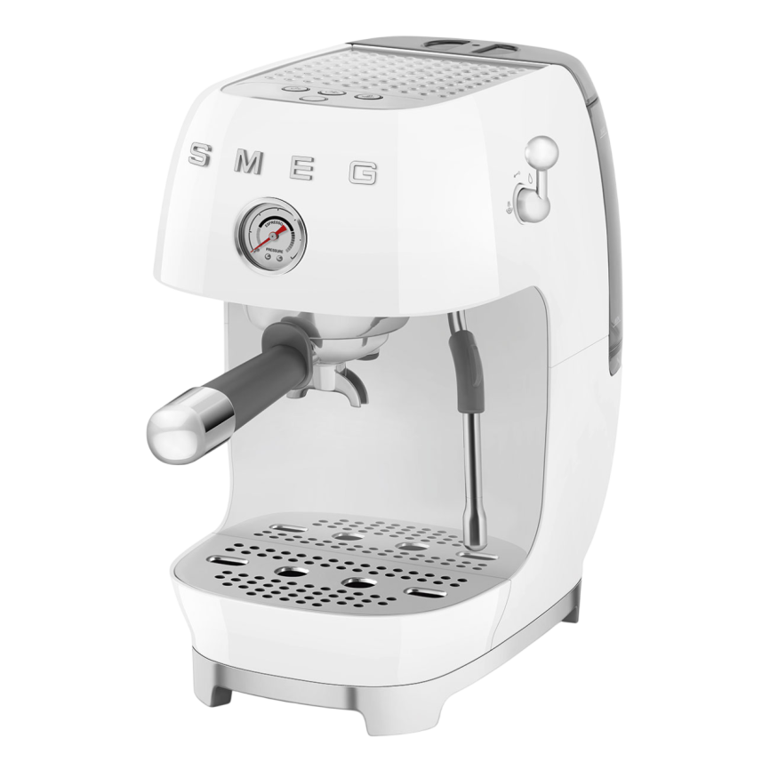 Рожковая эспрессо кофемашина SMEG ECF03WHEU фото 1